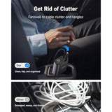 Car Phone Charger Adapter 2Pack Retractable Car Charger 4In1 Fast Charging Dual Retractable Cables 31.5 Inch Multiple Ports Charging Station Compatible With Iphone 16/15/14/13/12/11 Pro Max/Samsung