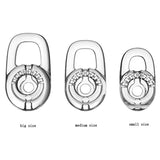 Earbud Gel & Ear Hook For Plantronics, 12 Pcs (Small/Medium/Large) Clear Replacement Eargel & 8 Pcs Clear Ear Hook, Fit For Plantronics M155 M165 M1100 M100 M55 M28 M25 Voyager Edge