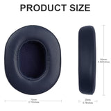 Replacement Ear Pads For Skullcandy Venue Wireless Anc, Headphones Ear Cushions Covers For Skullcandy Crusher Wireless/Evo/Hesh Anc/Evo/Crusher Anc Headset Accessories Ear Cups-Black. (Drak Blue)