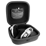 Geekria Shield Headphones Case Compatible with Sennheiser HD800S, HD800, HD820, HD700, HD660s2, HD650, PXC550 II, Replacement Hard Shell Travel Carrying Bag with Cable Storage (Dark Grey)