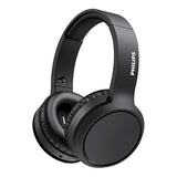 PHILIPS H5205 Over-Ear Wireless Headphones with 40mm Drivers, Lightweight Cushioned Headband, Black