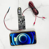 3 Coil Wireless Charger Car Transmitter Module 15W High Power- Wireless Charging Circuit Board 12-24V Input-Suitable For Wireless Charging Diy For Cars, Trucks And Rv