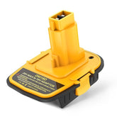 1 Pack Dm18D Battery Adapter Converter With Usb Port For Dewalt 18V Tools, Converts Dewalt 20V Li-Ion Or Milwaukee M18 18V Li-Ion Battery To Dewalt 18V Battery Adapter