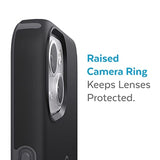 Speck MagSafe Case for iPhone 13 - Drop & Camera Protection, Soft-Touch Secure Grip, Wireless Charging Compatible, Fits All 6.1 Inch Models - Black/Slate Grey