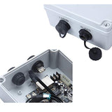 Rj45 Waterproof Connector, Female To Female, Panel Mount, 8P8C,Cat 6, Cat 5, C