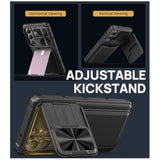 Samsung Galaxy S26 Ultra Case with Card Holder, Black - Premium Protection and Storage