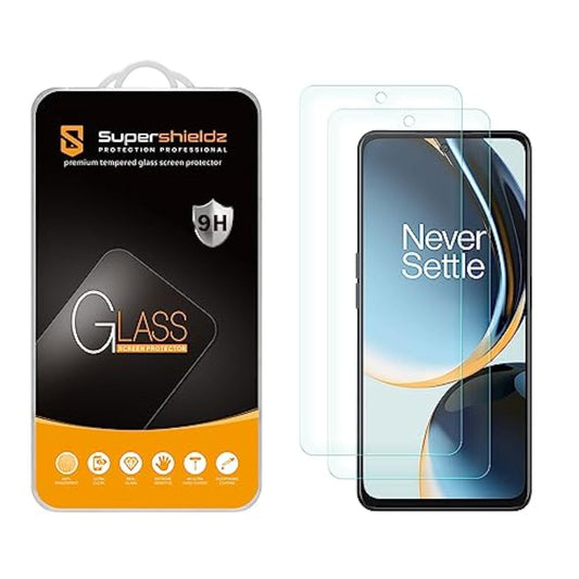 (2 Pack) Designed For Oneplus Nord N30 5G Tempered Glass Screen Protector, Anti Scratch, Bubble Free