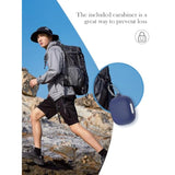 Anker Soundcore Liberty 4 Pro Wireless Earbuds Protective Case with Keychain and Cleaning Kit, Blue