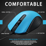 12 Pcs Wired Computer Mouse Bulk Cord Usb Computer Mice Ergonomic Wired Mouse For Pcs, Computers, Laptops, Gaming Office Home Supplies (Light Blue)