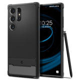Spigen Rugged Armor Case for Samsung Galaxy S24 Ultra - Matte Black