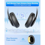 Beats Studio Replacement Earpads For Beats Studio 3 & 2 (B0500/ B0501) 2 Pieces Noise Isolation Comfortable Memory Foam Ear Cushions (Black)