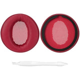 Geekria QuickFit Replacement Ear Pads for Sony MDR-XB950BT, MDR-XB950B1, MDR-XB950/H Headphones Ear Cushions, Repair Parts (Dark Red)