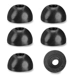 Replacement Memory Foam Earbud Tips Compatible With Tws Anker Liberty 2 Pro/Air X/2/2 Pro, Soft In-Ear Eartips Covers For Headphones, Travel And Daily Use, 3 Pairs (Black)