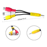 Av Adapter, Video Av Component Adapter Cable Replacement For Tcl Tv, 3 Rca To