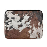 Cow Print Laptop Sleeve Bag Shockproof Protective Computer Carrying Case For 13-14 Inch Notebook Quilting Laptop Case Bag