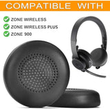 Ear Pads Replacement - Ear Cushions Compatible With Compatible With Logitech Zone Wireless/Zone Wireless Plus/Zone 900 Headset (Do Not Fit Zone Wired/Zone 750/Zone Wireless 2)