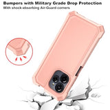 for BLU View Speed Ultra B1660V Case with Screen Protector, Speed Ultra Dual Layer Phone Case, Shockproof Corners TPU Bumper, Slim Silicone, Rugged