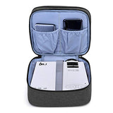 Carrying Bag Compatible with DR.J Mini Projector, Portable Case for Mini Projector and Accessories, Black