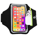 Sports Armband for iPhone & Galaxy - With AirPods Pocket & Key Holder
