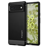 Spigen Rugged Armor Designed for Google Pixel 6 Case (2021) - Matte Black