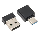 Usb Mouse Jiggler,Prevent Screen Lock Sleep Mode Undetectable Automatic Driver Mouse Mover Device,Usb Port Mover Wiggler For Computer (Black)