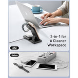 2025 Traveling Portable Wireless Fast Charger For Apple & Android Charging Station, 3 In 1 Charging For Iphone 16 15 14 13 12, Apple Watch Series & Air Pods 4 3 2 Pro, Samsung Galaxy-Gifts For Family