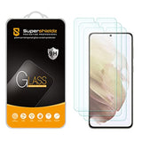 (3 Pack) Designed For Samsung Galaxy S21 Fe 5G Tempered Glass Screen Protector, Anti Scratch, Bubble Free