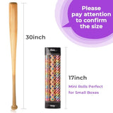 Birthday Kraft Wrapping Paper Iridescent Gift Wrapping Paper Mini Roll, 3 Rolls Happy Birthday Polka Dots Stripes Printed Assortment - 17 Inch X 120 Inch(10Feet) Per Roll