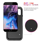 Heavy Duty Shockproof Phone Case for Apple iPhone 8 Plus and 7 Plus, Black