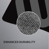 Large Gaming Mouse Pad, Water Resist Non-Slip Mousepad Rubber Desk Mouse Pad With Stitched Edges, Computer Keyboard Mouse Mat For Gaming, Office & Home 14.1 X 11.4In