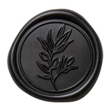 Black Wax Seal Stickers - Wedding Invitation Seal Stickers, 50 Pcs Self- Adhesive Wax Seals, Perfect For Invitation Cards, Envelopes Christmas Cards, Gift Wrapping, Party Menu Decor