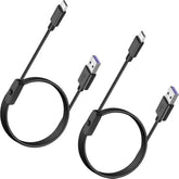 Usb Type C Switch Charging Cable 2 Pack Usb A To Usb C Male To Male Power Cord With 501 On Off Switch Usb To Usb-C Adapter Wire For Led Desk Lamp, Usb Fan, Led Strips Lighting, 3 Feet