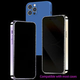 2Pcs Glitter Privacy Screen Protector Suit For Iphone 17 Promax/Iphone 16Promax, Anti-Spy Diamond Bling Shiny Sparkling Tempered Glass Suit For Iphone 17 Promax/Iphone 16 Promax 6.9Inch