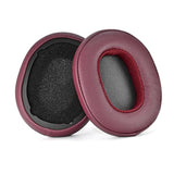 Replacement Ear Pads For Skullcandy Crusher Wireless Crusher Evo Crusher Anc Hesh 3 Headphones, Ear Cushions Repair Parts (Deep Red)