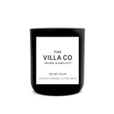 Velvet Plum | Scented Candle For Women & Men | Hand-Poured, Aromatic & Fragrant | 60 Hour Burn Time 12.7 Oz | Soy Based | Phthalate Free | Made In Usa