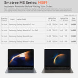 Smatree MS89 Hard EVA Protective Sleeve Case with Stand Compatible for 16 inch Samsung Galaxy Book5/4/3 Pro or 360, for Samsung Galaxy Book4 Edge/Book4 Ultra/Book3 Ultra Laptop