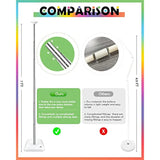 Balloon Column Stand Kit Set Of 4, 7 Feet Height Adjustable Balloon Tower Pillar With Reusable Metal Telescopic Design For Birthday, Wedding, Baby Shower, Graduation Party Decoration