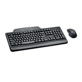 Kensington Pro Fit Wireless Media Desktop Set with Keyboard and Mouse (K72408US), Black