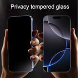 2 Pack Matte Privacy Tempered Glass For Iphone 16 Pro/Iphone 17 Anti-Glare Anti-Spy Screen Protector Film 6.3 Inch