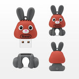 32Gb Usb Flash Drive Memory Stick Cute Rabbit Design Usb Pen Drive Gifts For Kids Children Birthday Students Graduation Gifts-32G,Rabbit
