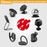 4 Pack 3.15 Inch & 23mm Double-Sided Adhesive Pads for Car Mounts