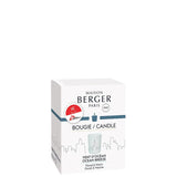 Candle - 100% Vegan Wax Scented Candle - 3 X 3 X 3.5 Inches - 180G - 6.34 Oz - Made In France - 38 Hours Burning Time (Ocean Breeze - Doctors Without Borders)