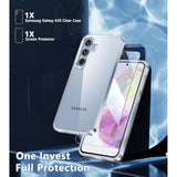 Samsung Galaxy A35 5G Clear Case Slim Shockproof Military-Grade 6.6 Inch