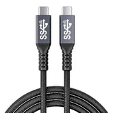 10Ft Usb-C 3.1 Gen 2 Cable 10Gbps Data Transfer, 60Hz Video Output, 4K Display