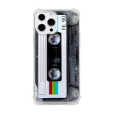 Case For Iphone 13 Pro Max Matte Finish Heavy Duty Soft Back Cover With Reinforced Corners Tpu Soft Bumper Retro Cassette Tape Case Compatible With Iphone 13 Pro Max