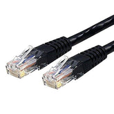 50Ft Cat6 Ethernet Cable - Black Cat 6 Gigabit Ethernet Wire -650Mhz 100W Poe+