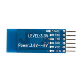 2Pcs Hc-05 Hc 05 Bluetooth Module Rf Wireless Bluetooth Transceiver Master Slave Integrated Serial Port Communication Bt Module