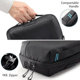 Electronics Travel Organizer Storage Bag, Travel Accessory Handle Bag, Gadgets Pouch, Usb Cable, Travel Friendly Electronics Organizer P.Travel Series