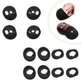 Galaxy Buds Live Ear Tips Replacement Buds Live Ear Wing Tips Silicone Earbuds Cover Skin Cap Ear Tips For Samsung Galaxy Buds Live Case Cover Anti-Slip Fit In Charging Case(Black+Black)
