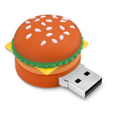32Gb Usb Flash Drive Hamburger-Shaped, Borlterclamp Novelty Usb Drive Thumb Drive Memory Stick For External Data Storage